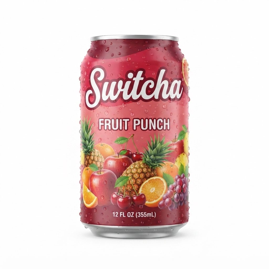 Switcha Fruit Punch – 12 oz