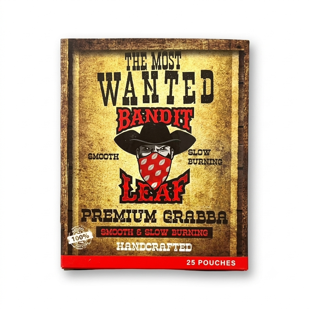 Bandit Premium Natural Leaf Wraps | 24-Count Box