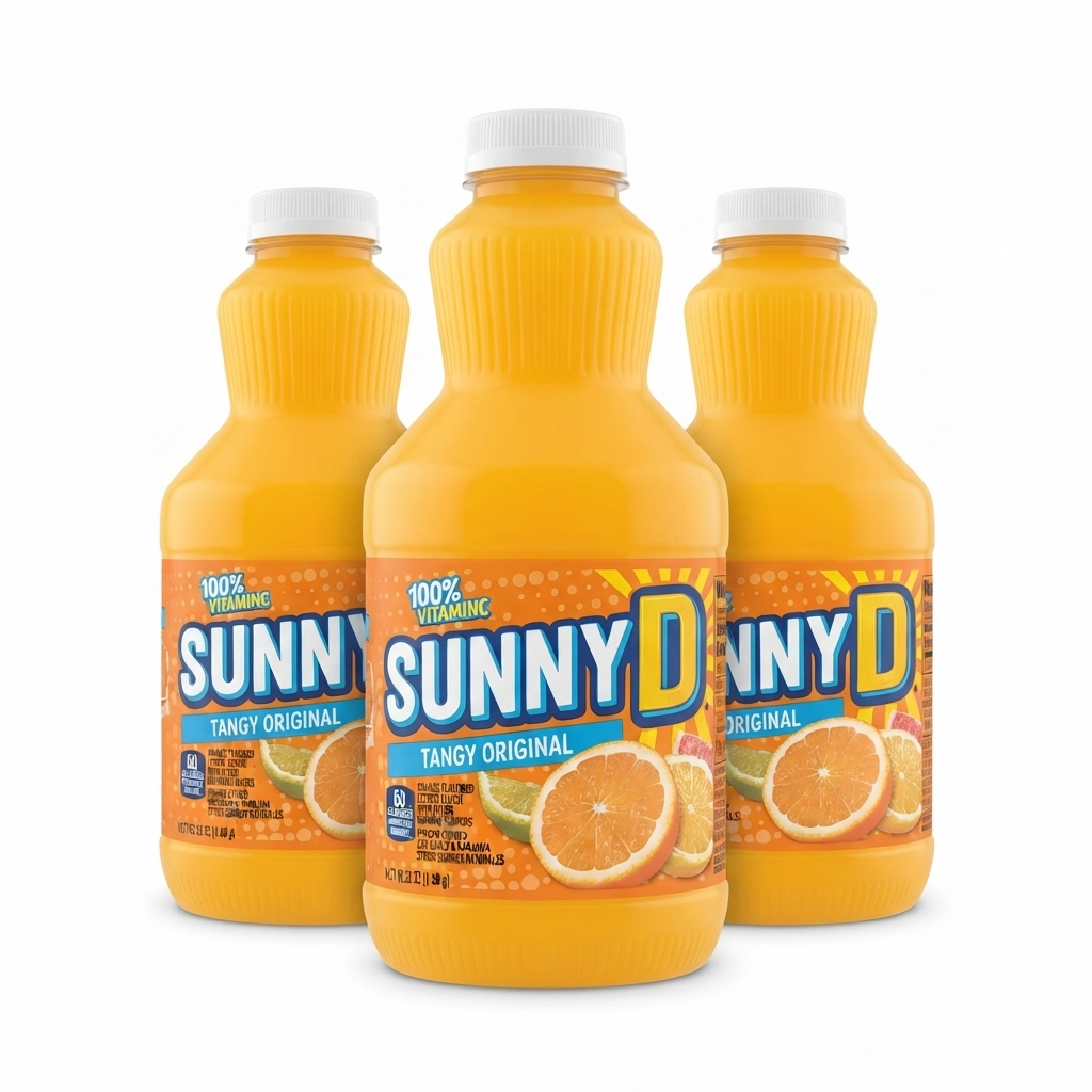 Sunny D 64oz Bottle – 8 Count Case