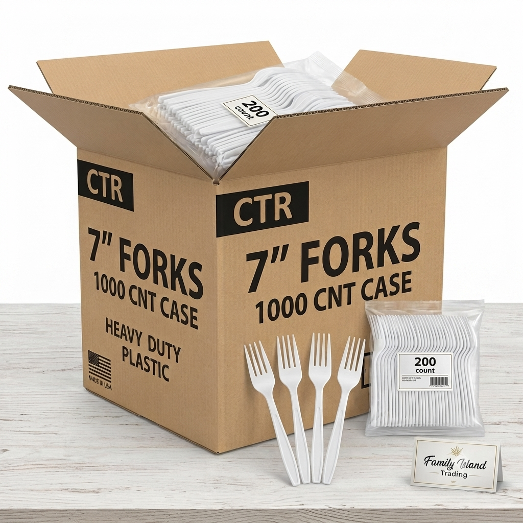 CTR 7" Forks – 1,000 Count Case