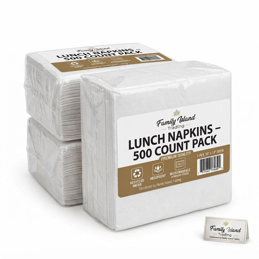 Lunch Napkins – 500 Count Pack