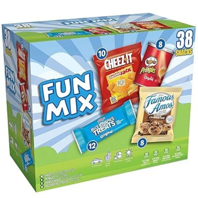 Keebler Fun Mix Snack Pack – 38 Count Case