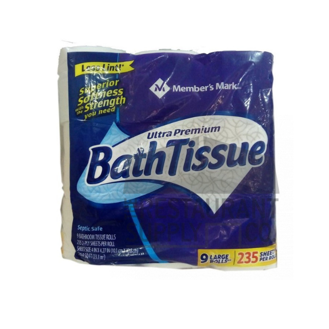 Member's Mark Bath Tissue – 9 Roll Pack