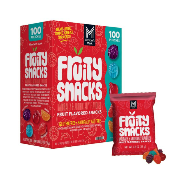 Member's Mark Fruit Snacks – 100 Count Pack