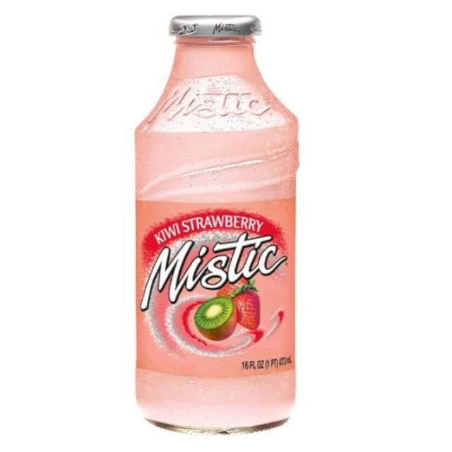 Mistic Kiwi Strawberry Juice 16 oz – 12 Count Case