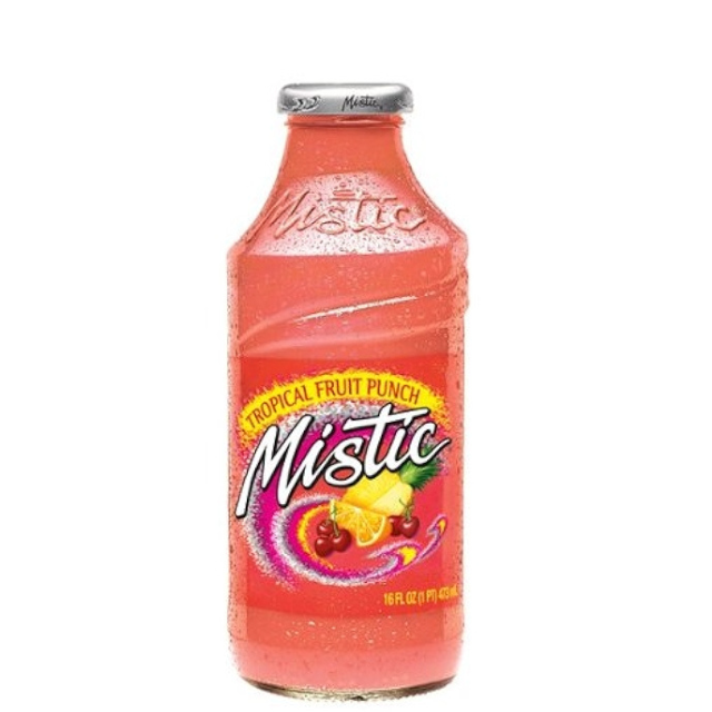 Mistic Tropical Fruit Punch 16 oz – 12 Count Case