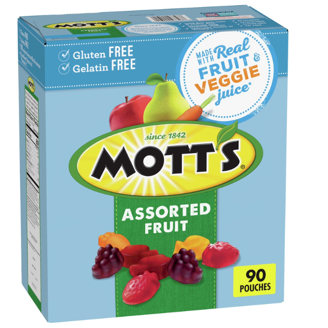 Mott's Fruit Snacks – 90 Count Pack