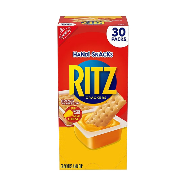 Nabisco Ritz Cheese & Crackers – 30 Packs