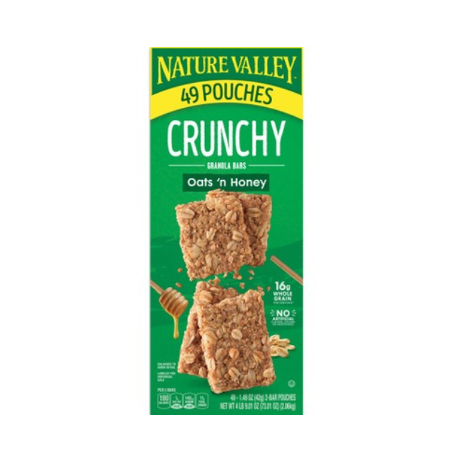 Nature Valley Granola Bars – 49 Count Box
