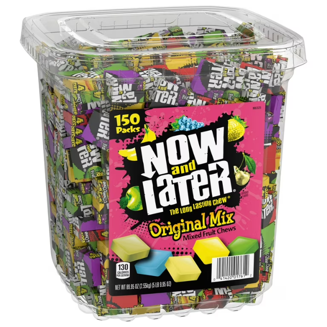 Now and Later Candy Jar – 150 Count