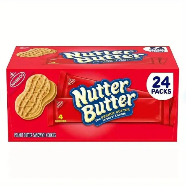 Nutter Butter Cookies – 24 Count Pack