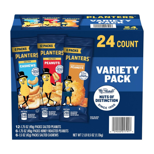 Planters Variety Pack – 24 Count