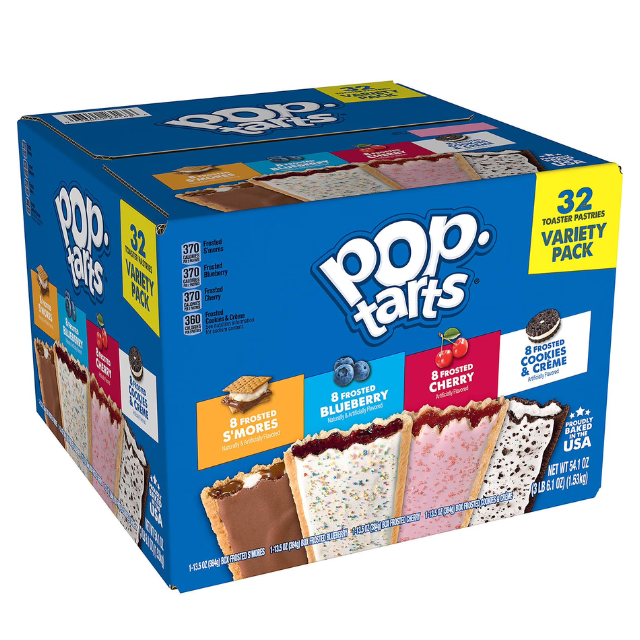 Pop-Tarts Variety Pack – 32 Count