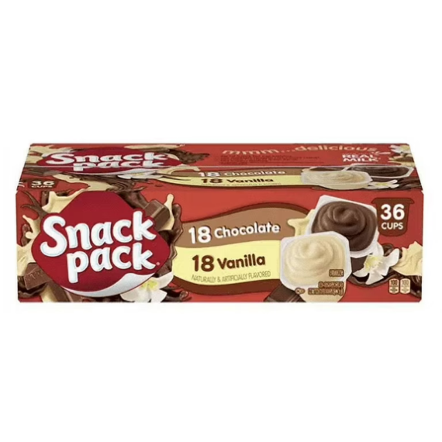Snack Pack Pudding – 36 Count Pack