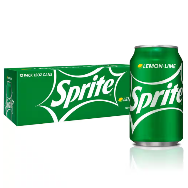 Sprite Soda 12 oz Can – Case Pack