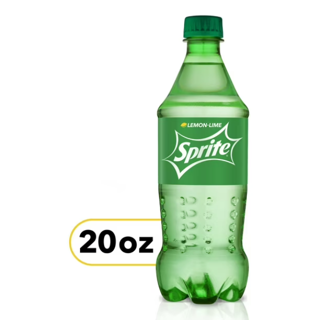 Sprite Soda 20oz Bottle – 24 Count Case