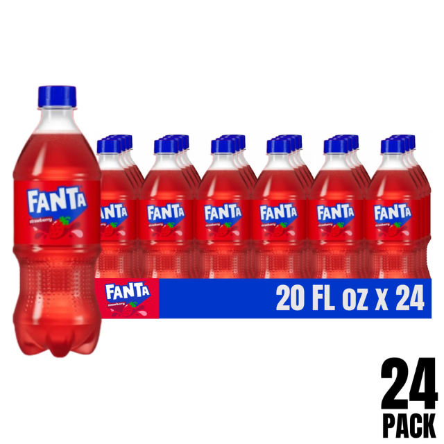 Strawberry Bottle Soda – Refreshing Strawberry Flavored Drink