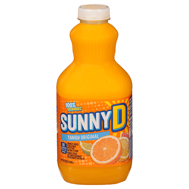 Sunny D 64oz Bottle – Refreshing Drink