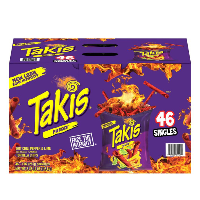 Takis Fuego – 1 oz Bags (46 Count Pack)