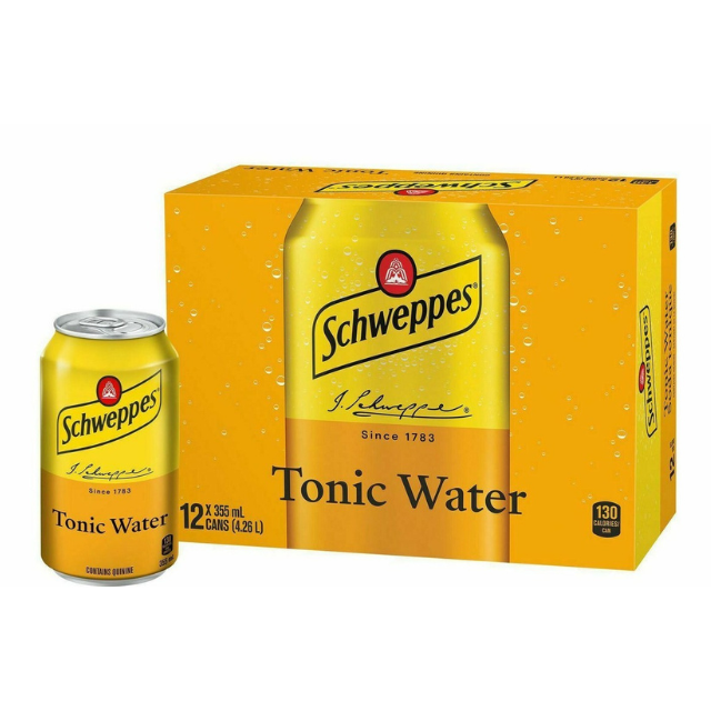Tonic Water – 12 oz Cans (24 Count Case)