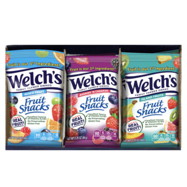 Welch's Fruit Snacks – 16 Count Pack