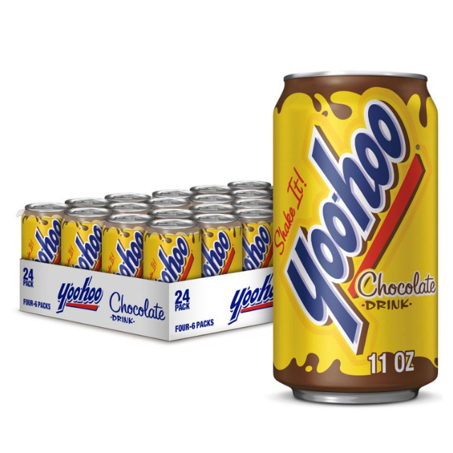 Yoo-hoo Chocolate Drink – 12 oz Cans (24 Pack)