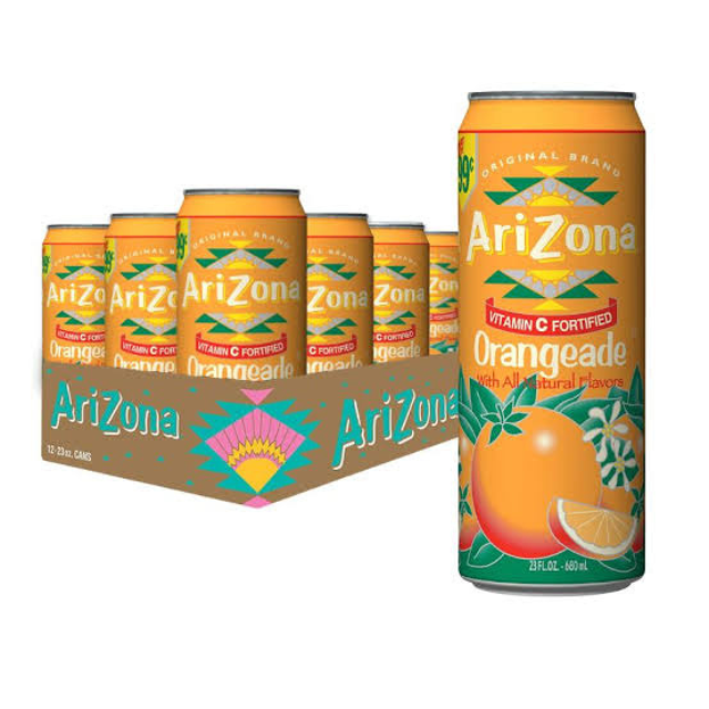Arizona Orange Juice Cocktail – 23 oz Can (24 Count)