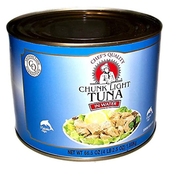 Chef’s Choice Tuna in Water – 66.5 oz Can