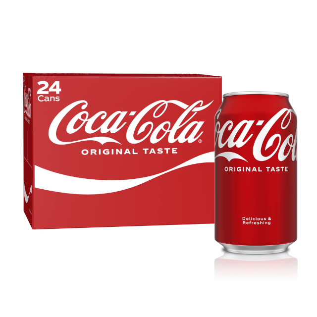 Coca-Cola – 12 oz Can (24 Count Case)