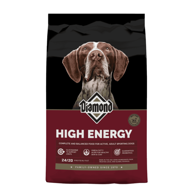 Diamond High Energy Dog Food – 50 lbs Bag