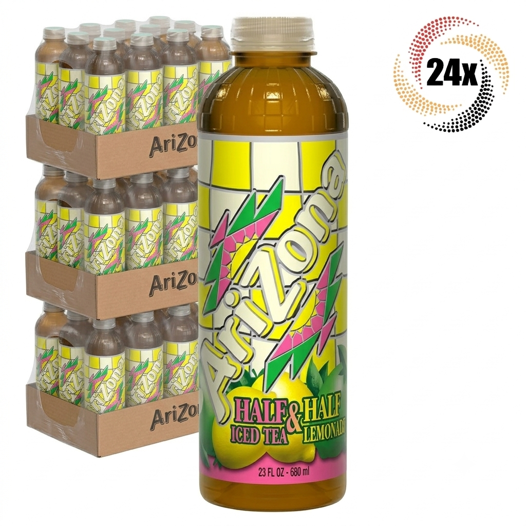 Arizona Half & Half Lemonade – 23 oz Can (24 Count)