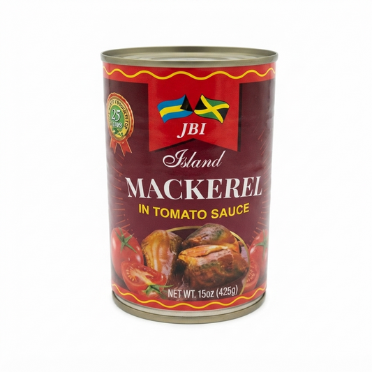 JBI Jack Mackerel in Tomato Sauce 15 oz Can