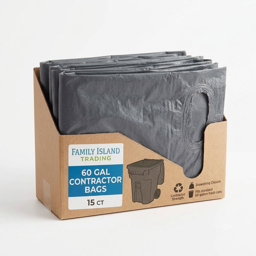 60 Gallon Garbage Bags