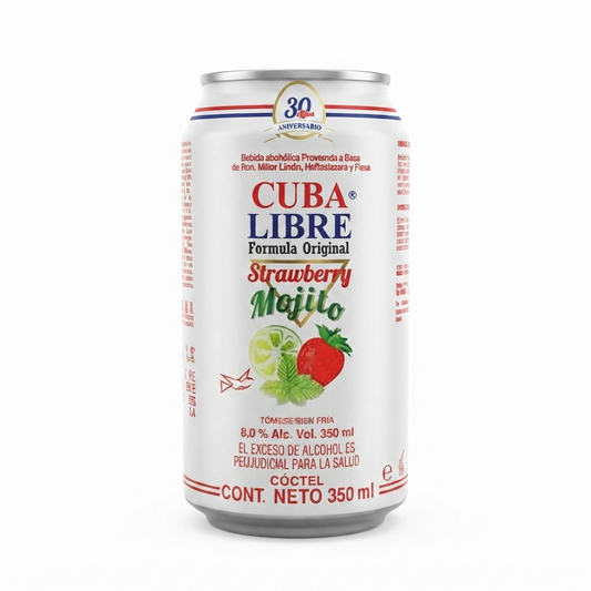 Cuba Libre Strawberry Mojito – 350 ml