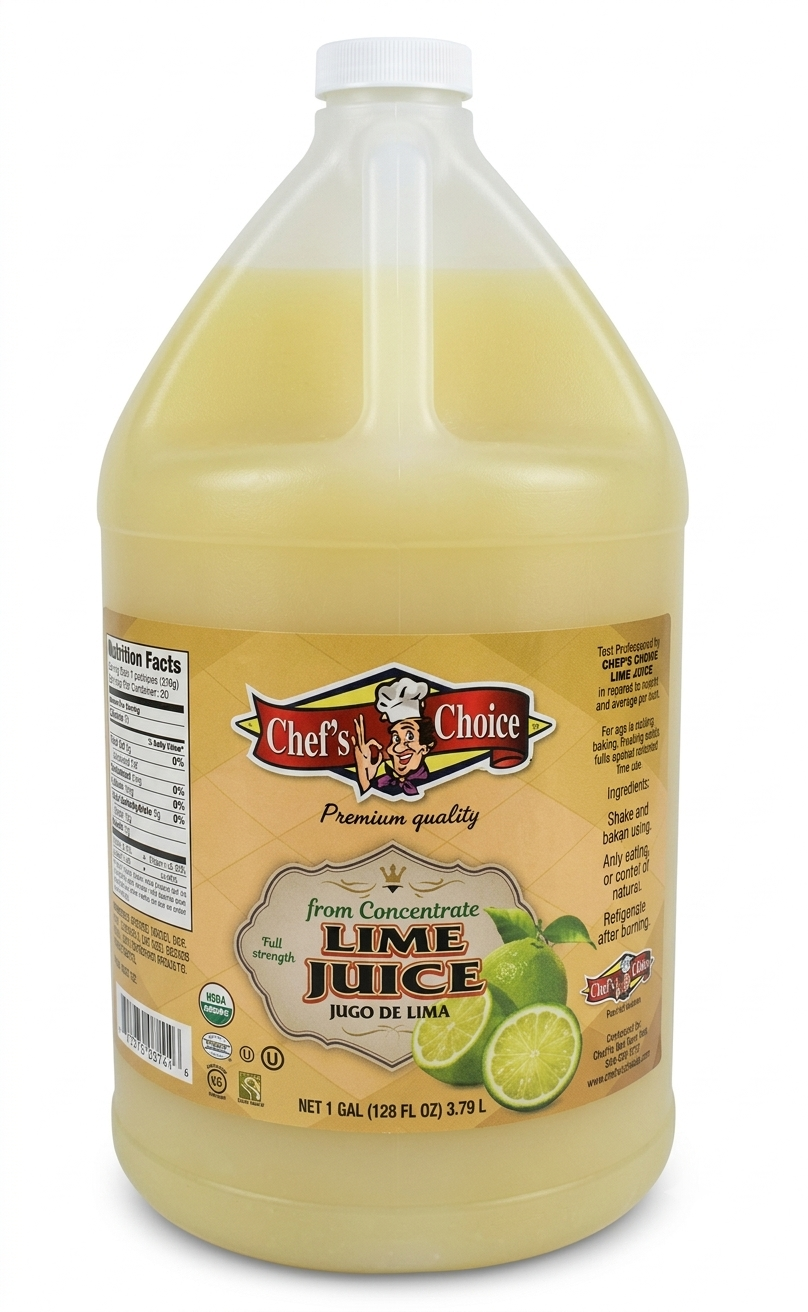 Chef Choice Lime Juice – 1 Gallon