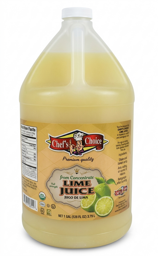 Chef Choice Lime Juice – 1 Gallon