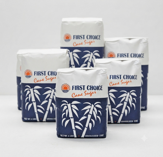 First Choice Sugar – 4 lbs Bags (8 Count Case)