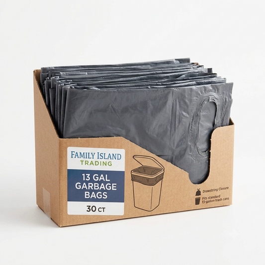 13 Gallon Garbage Bags – 30 Count