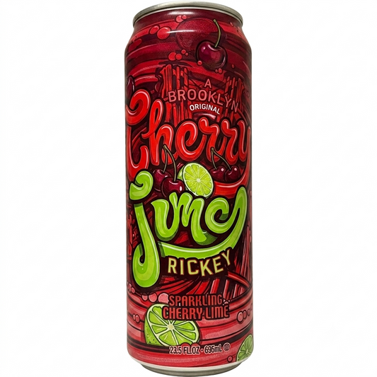 Arizona Cherry Lime Rickey Juice – 23 oz Can (24 Count)