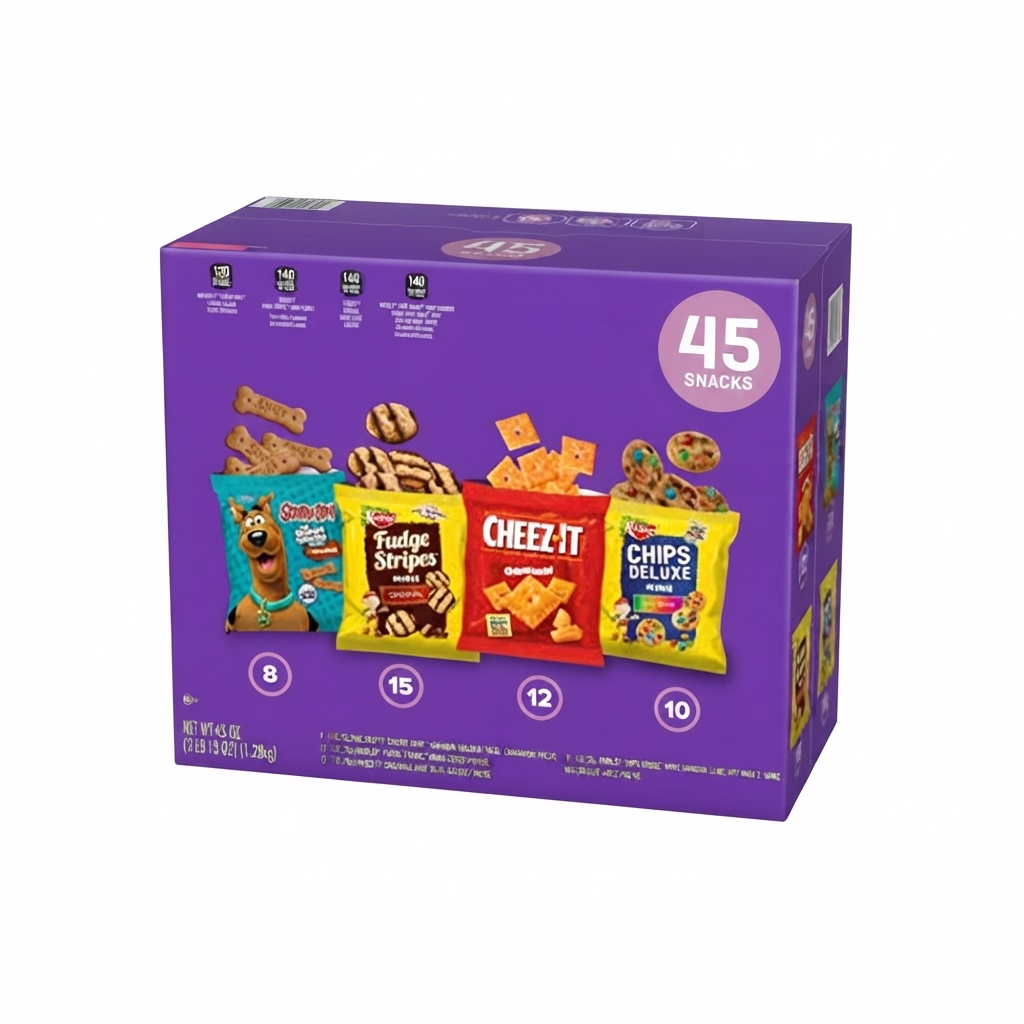 Keebler Cookie & Cracker Variety Pack – 45 Count