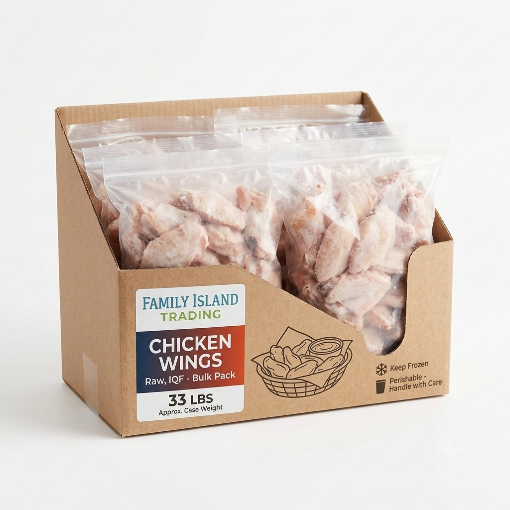 Chicken Wings – 33 lbs Case