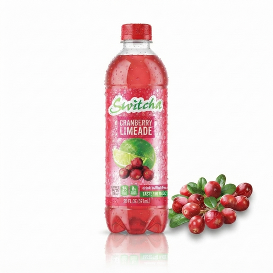 Switcha Cranberry Limeade – 20 oz