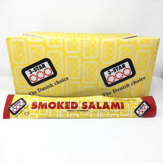 3 Star Smoked Salami (Salty Sausage) – 300g
