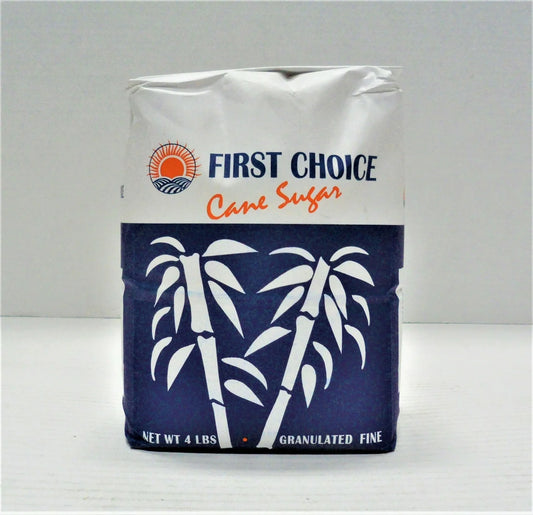 First Choice Sugar – 4 lbs Single Bag