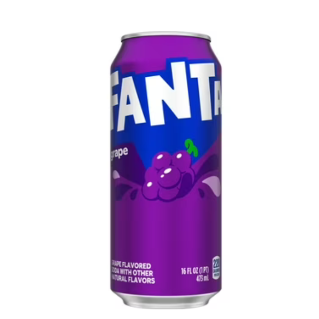 Fanta Grape Soda – Single 12 oz Can