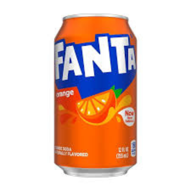 Fanta Orange Soda – 12 oz Cans