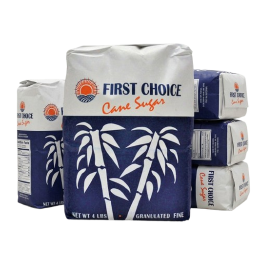 First Choice Sugar – 2 lbs Bags (12 Count Case)