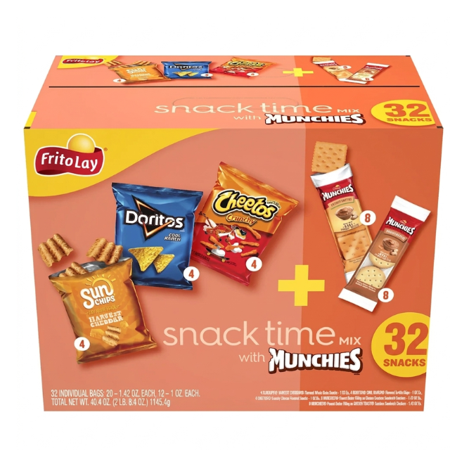 Frito Lay Munchies – 32 Count Pack