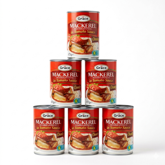 Grace Mackerel in Tomato Sauce – 15 oz Single Can