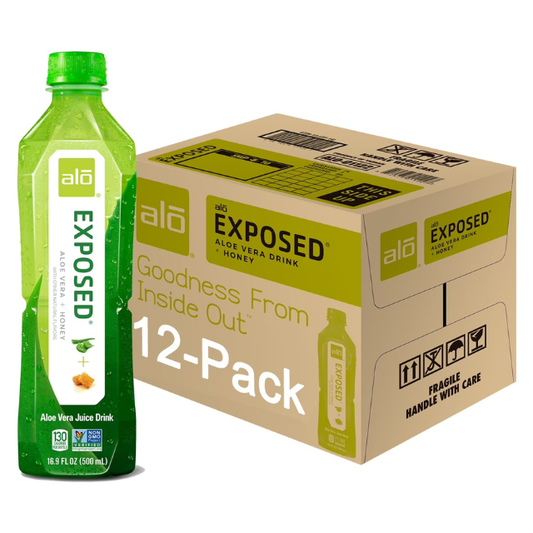 Hypo Aloe Vera Drink – 16.9 oz Bottles (12 Count Case)